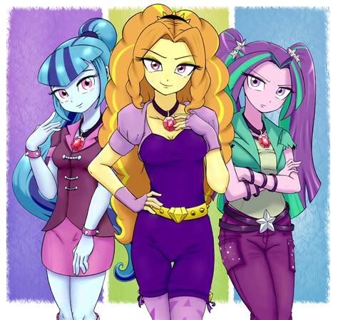 The Dazzlings By Ryou14 My Little Pony Equestria Girls Know Your Meme