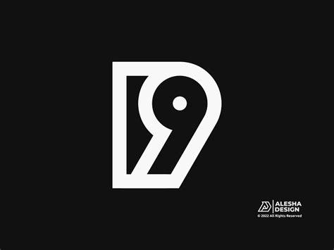 D9 Logo Design By Alesha Design On Dribbble
