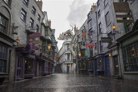 An Hd Picture Of Diagon Alley From Universal Orlando Florida Is