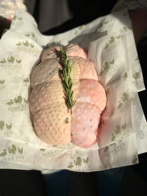 13 minutes of cooking time for each pound of turkey if roasting empty and 15 minutes per pound if stuffed. Herb Fed Boned & Rolled Turkey Breast Joint | Herb Fed Poultry