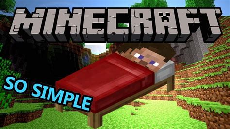 How To Sleep In Minecraft Java Edition Youtube