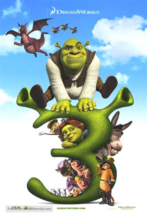 Shrek The Third 2007 Movie Poster