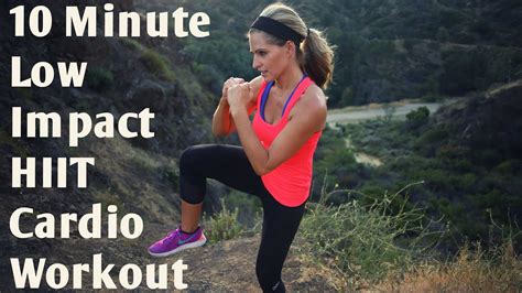 10 Minute Low Impact Cardio Hiit Workout Quiet Workout With High