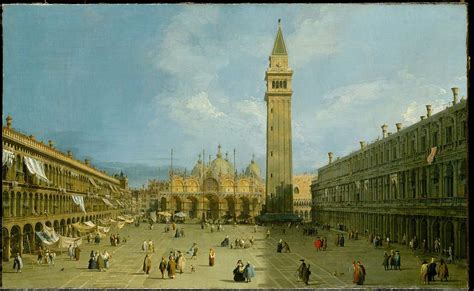 Piazza San Marco Painting By Canaletto Pixels