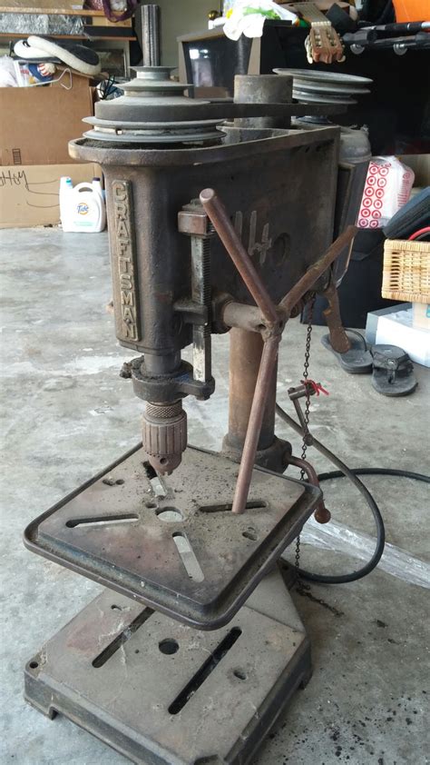 Identifying A Vintage Craftsman Drill Press Model R Vintagetools