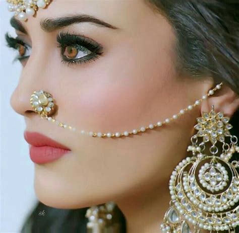 Types Of Nathnose Ring Designs Available In India For Bridal Wear Bridal Jewelery Bridal