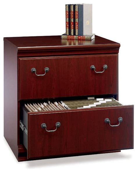 Bush Bush Birmingham Executive 2 Drawer Lateral Wood File Cabinet In