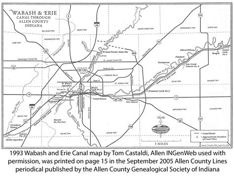 Erie Canal Map Location