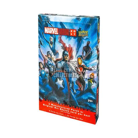 2017 Upper Deck Marvel Annual Hobby Box Steel City Collectibles