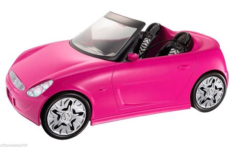 Barbie Glam Auto Convertible Car With Barbie Doll 2010 New And Sealed