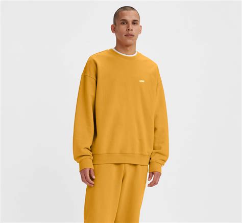 Levi's® Gold Tab™ Crewneck Sweatshirt - Yellow | Levi's® GI