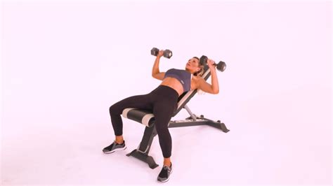 Incline Dumbbell Chest Press Oxygen Mag