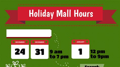 Mall hours for the 2017 holidays │ GMA News Online