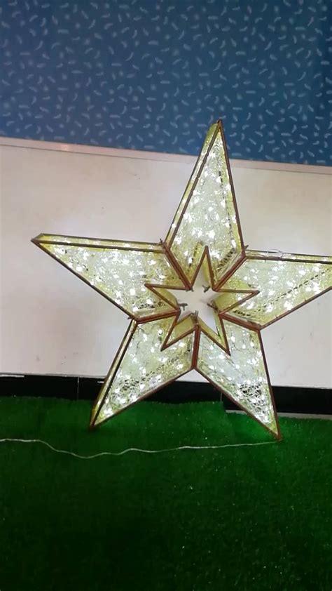 Large Outdoor Christmas Star Decoration