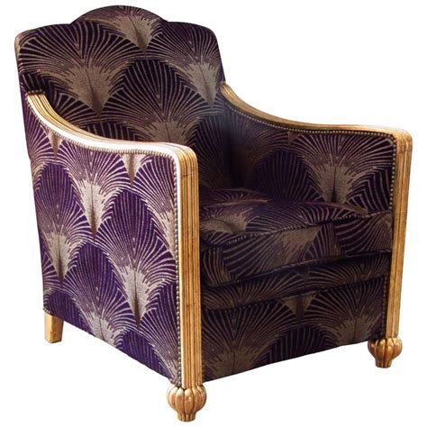Art Deco Club Chair Or Armchair France 1935 For Sale At 1stdibs Art