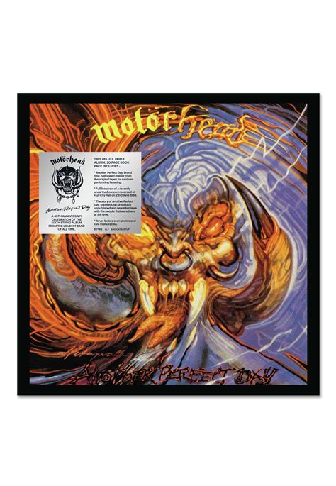 Motörhead Another Perfect Day 40th Anniversary 2 Cd Impericon Us