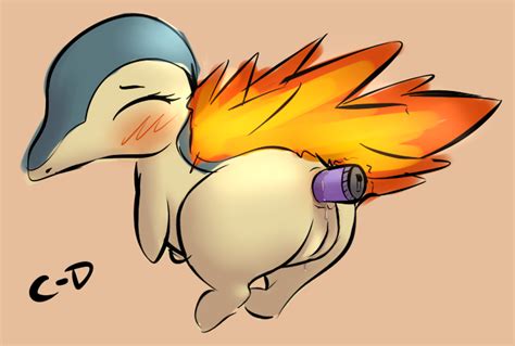 Rule 34 Anal Insertion Ass Blush Blushing Butt Clopper Dude Color Cyndaquil Dildo Female