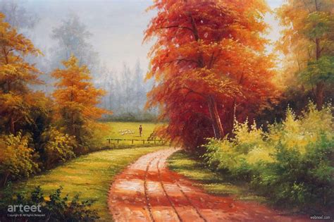 20 Beautiful Landscape Oil Paintings And Art Works From