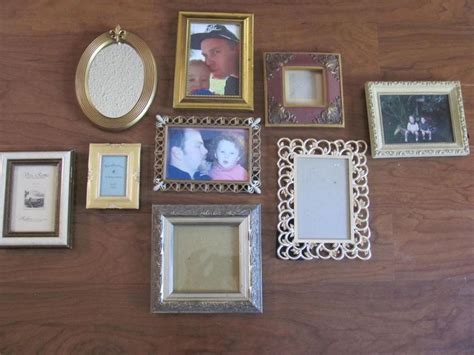 Wowlowered Pricelot 9 Ornate Picture Frames Oval Wall Etsy