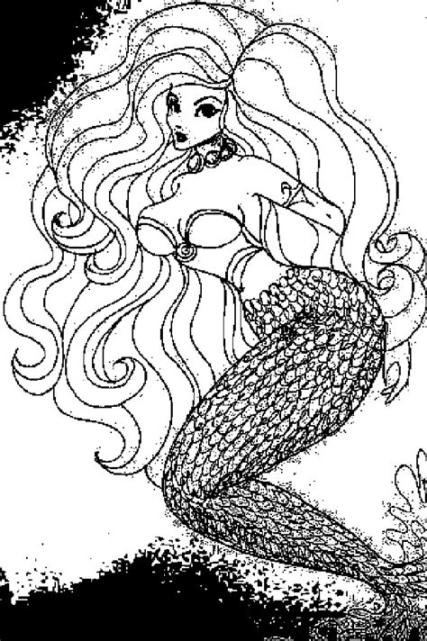 Free Printable Mermaid Coloring Pages For Kids Coloring Wallpapers Download Free Images Wallpaper [coloring876.blogspot.com]