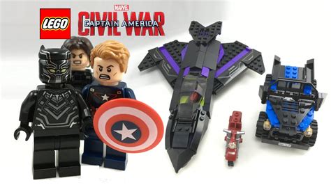 Lego Captain America Civil War Black Panther Pursuit Set Review 76047