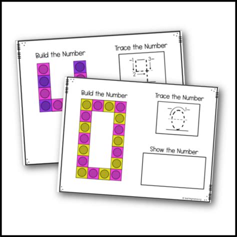 Snap Cube Number Sheets Printables Club