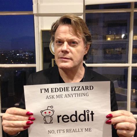 Eddie Izzard Red Nails Funny Jokes