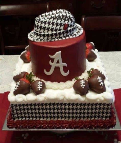 Roll Tide Alabama Birthday Cakes Alabama Grooms Cake Alabama Cakes