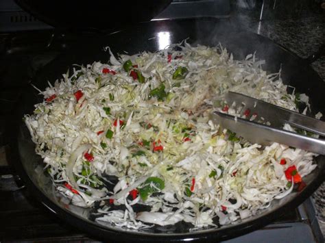 Preparación del repollo relleno en microondas. mis recetas comida hecha en casa: RECETA DE SALTEADO DE ...