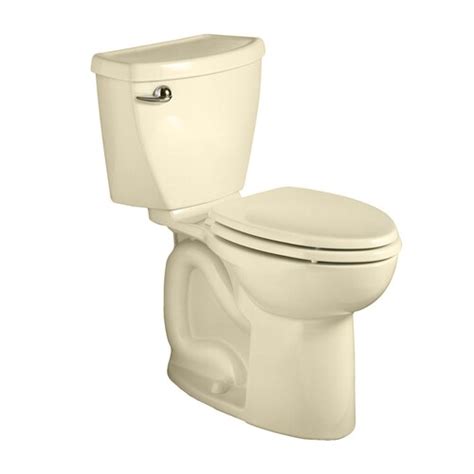 American Standard Cadet 3 Bone Round Chair Height 2 Piece Toilet 10 In
