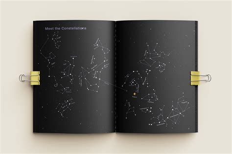 Shapes In The Night Sky Guide Book On Behance