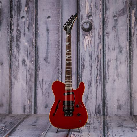 1992 Archived Fender Hmt Thinline Telecaster Chrome Red Guitars Electric Solid Body Replay