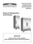 Pictures of Arctic Air Commercial Refrigerator Manual