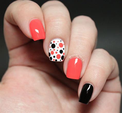 Para el diseño de hoy te mostraré como realizar efectos con pigmento, sin ser aplicado en la uña completa. UÑAS DECORADAS NARANJA más de 100 hermosos diseños en 2020 ...