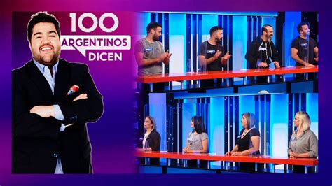 100 Argentinos Dicen Programa 161121 Youtube