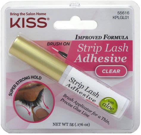 KISS Strip Eyelash Adhesive Clear Oz Pack Of Walmart Com Walmart Com