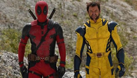 Ryan Reynolds Shares First Look At Hugh Jackman As Wolverine With Classic Yellow Spandex Suit In