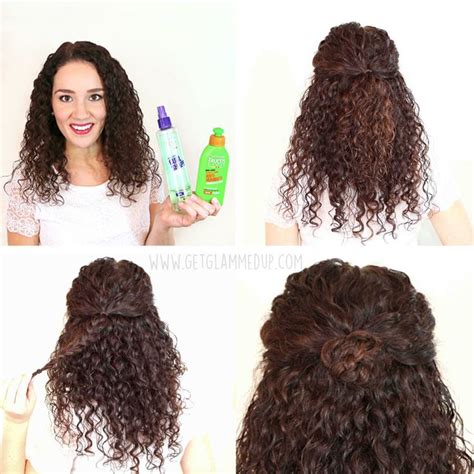 7 Easy Hairstyles For Curly Hair Weekly Change Ups With Garnier