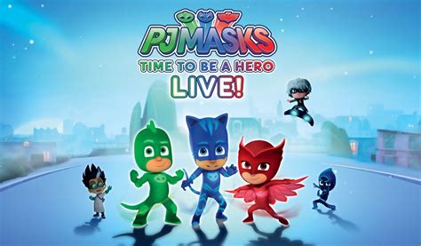 Pj Masks Live Time To Be A Hero To Hit The Road In First Ever Live