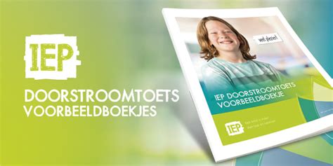 Voorbeeldboekjes Iep Doorstroomtoets Bestellen Bureau Ice