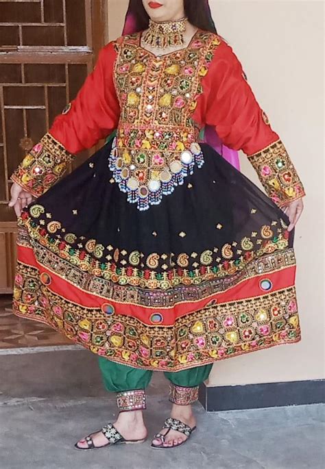 Afghani Dress For Girls Beautifull Kuchi Dress Price In Pakistan View