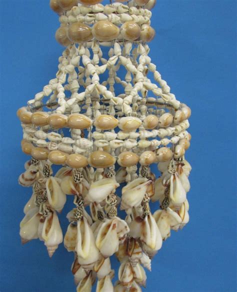 24 Inches Brown And White Chulla Conch Shell Wind Chimes For Sale