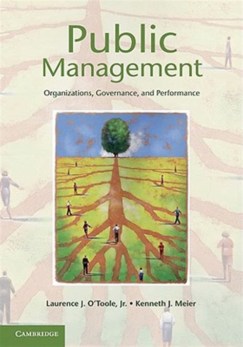 Buy Public Management By Laurence J Otoole Jr Kenneth J Meier