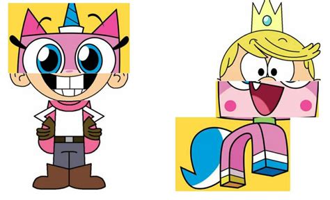 Unikitty And Lexx Loud Head And Mouth Swap By Unikittyfanest2006 On