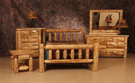 Maine Made White Cedar Bedroom Lodge Furniture Adirondack Furniture