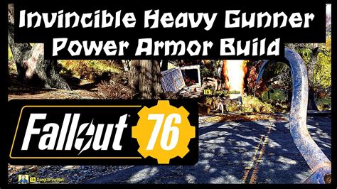 Fallout 76 Hard To Kill Heavy Gunner Power Armor Build Youtube