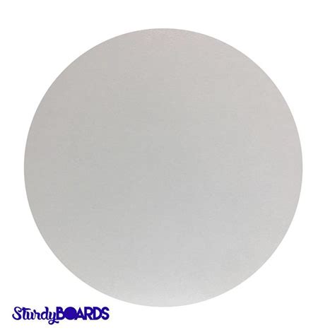 Unger Round White Sturdy Cake Boards Pastry Depot
