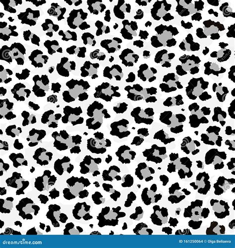 Snow Leopard Fur Texture