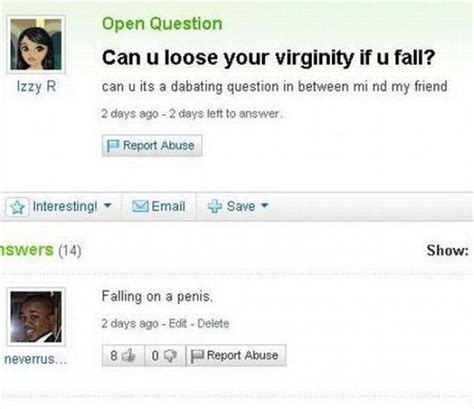 24 Dumbest Questions Ever Asked On Yahoo Gallery EBaum S World