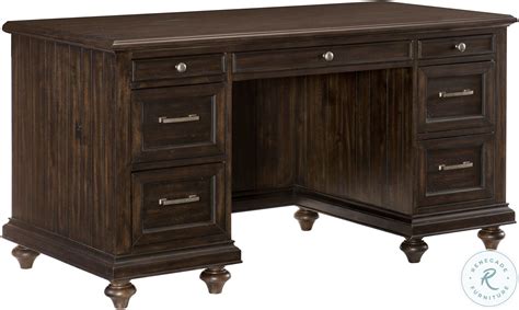 Cardano Driftwood Charcoal Executive Home Office Set